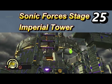 Sonic Forces Stage 25 Eggman Empire Fortress - Imperial Tower