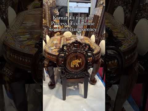 6 seater rosewood dining table set