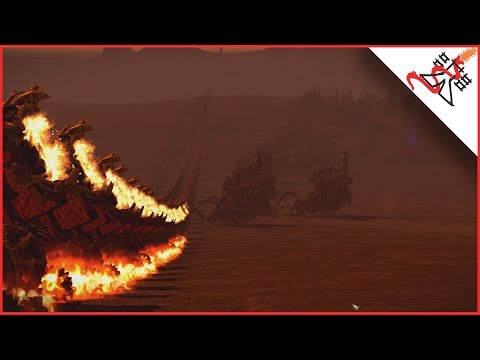 117 HELLCANNONS vs 39 GIANT SPIDERS - Total War: WARHAMMER