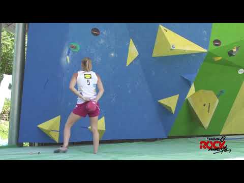 KO Boulder Contest Women - Rock Master Festival 2018