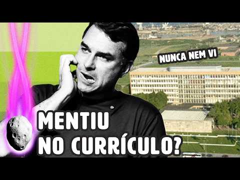 FLÁVIO BOLSONARO PASSA VERGONHA APÓS CURSO QUE NÃO FEZ APARECER EM SEU CURRÍCULO | PLANTÃO