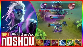Javelin Champion Maniac! by ᴷᴺᴷ|JerAx Top 1 moskov mobile legends Build & Gameplay