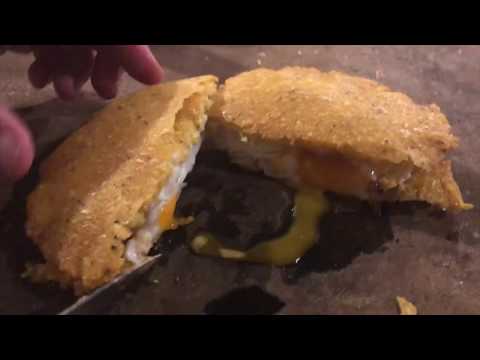 Arepa de Huevo Made From Popcorn