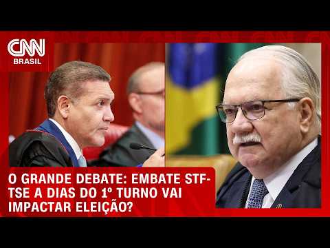 Embate STF-TSE a dias do 1º turno vai impactar eleição? | O GRANDE DEBATE