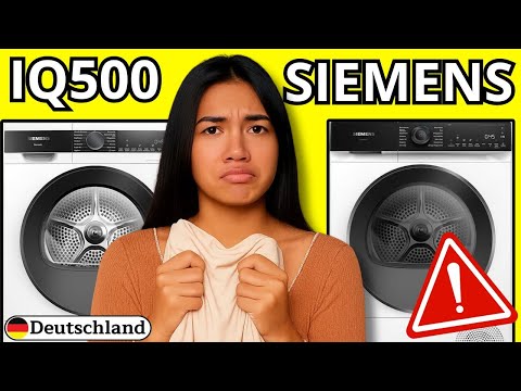 Siemens Wärmepumpentrockner iQ500 Test 2025: WQ35G2D00 & WQ45H2BECO  – Siemens Trockner 8 kg & 9 kg