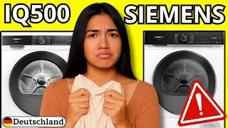 Siemens Wärmepumpentrockner iQ500 Test 2025: WQ35G2D00 & WQ45H2BECO – Siemens Trockner 8 kg & 9 kg