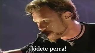 Metallica - Ain&#39;t my Bitch Live (Subtitulado al español)