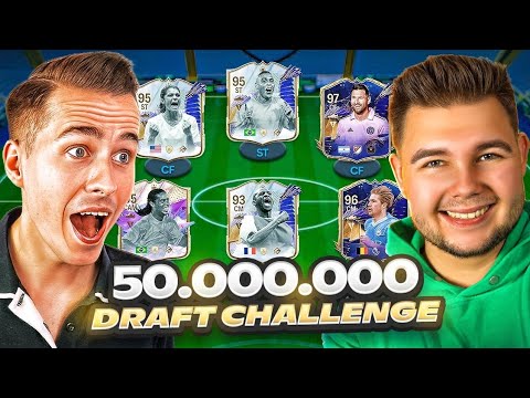 POBIŁEM PLKD?! DRAFT ZA 50 MILIONÓW CHALLENGE! | EA FC 24