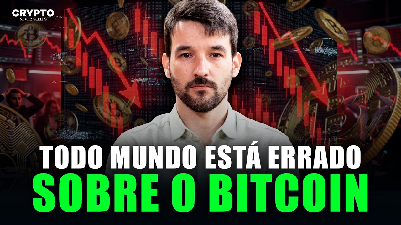 O BITCOIN NÃO VAI A US$ 200 MIL — E NINGUÉM QUER OUVIR ISSO | Crypto Never Sleeps #47
