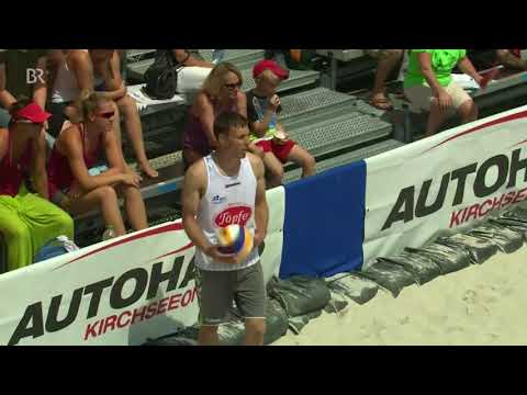 BVV Beach Masters Ebersberg 2018: Halbfinale: Mäurer/Westphal vs. Menzel/Warsawski