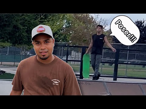 Skate Karen nennt mich einen Poser, weil ich Ledge gewachst habe, also habe ich das getan