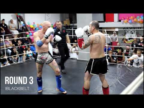 Alexandre Fogo (Ta Kuhm) vs Doni Souza (BFT) - Canoas Boxing | Luta Apresentação (Master)