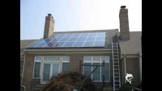 preview picture of video 'Solar Power Panel Install In Maryland, Green Energy'