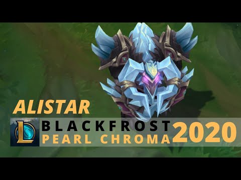 Blackfrost Alistar Pearl Chroma 2020 - League Of Legends
