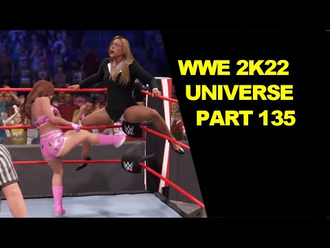 WWE 2K22 Universe - Isabela vs Miss Hancock Part 135