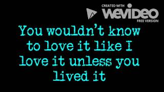 Blake Shelton - I Lived It (Lyrics)