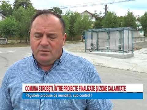 COMUNA STROESTI, INTRE PROIECTE FINALIZATE SI ZONE CALAMITATE