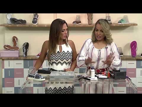 Aprenda a fazer um lindo chinelo decorado! 07/02/18