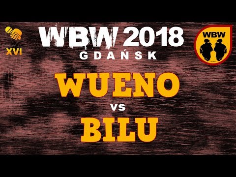 Wueno 🆚 Bilu 🎤 WBW 2018 Gdańsk (freestyle rap battle)