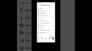 clear browsing data in instagram #settings #easy #instagram #tricks