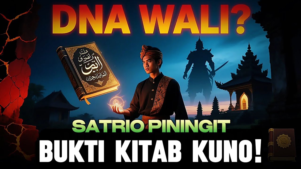🌟 Satrio Piningit Punya DNA Wali? Ini Bukti dari Kitab Kuno Wali Songo!