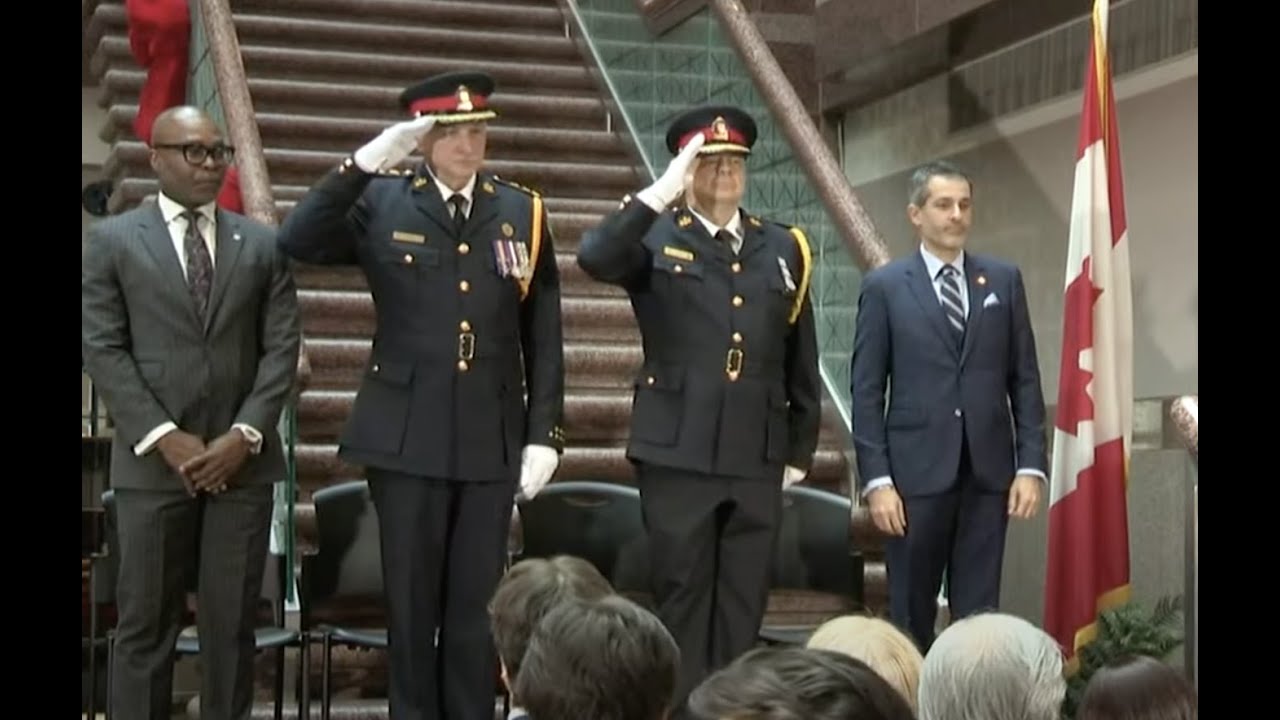 Toronto Police Change of Command Ceremony livestream