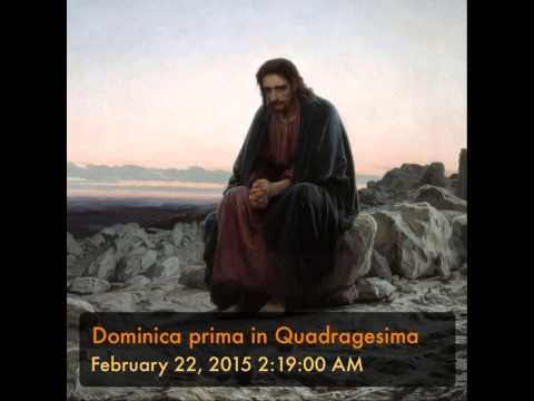 Santo Rosario - Dominica prima in Quadragesima