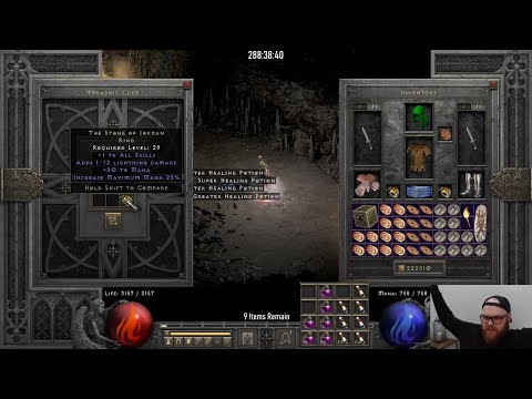 D2R Solo Self Found Holy Grail - First Stone of Jordan Find + DClone Kill + Annihilus day30