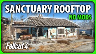 Fallout 4 - Repaired Sanctuary House Rooftop
