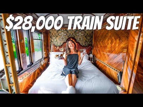 24 HOURS ON THE WORLD’S MOST EXPENSIVE TRAIN (Venice Simplon Orient Express Grand Suite)