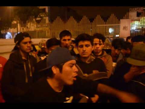 3 SEGUNDOS vs SILVER - Activacion RedBull RapStyle