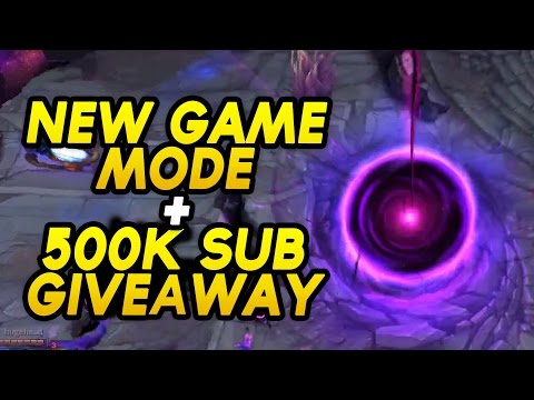500k Giveaway + NEW GAME MODE FUN WITH FOXDROP! (League of Legends)