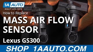P0171 & P0174 Code - How to Replace MAF Sensor 97-05 Lexus GS300