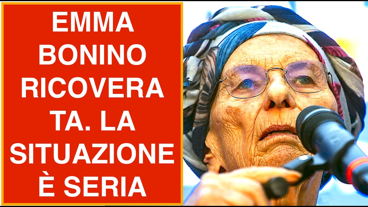 EMMA BONINO RICOVERATA. LA SITUAZIONE È SERIA