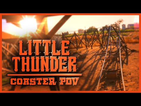 Backyard Coaster POV | LITTLE THUNDER