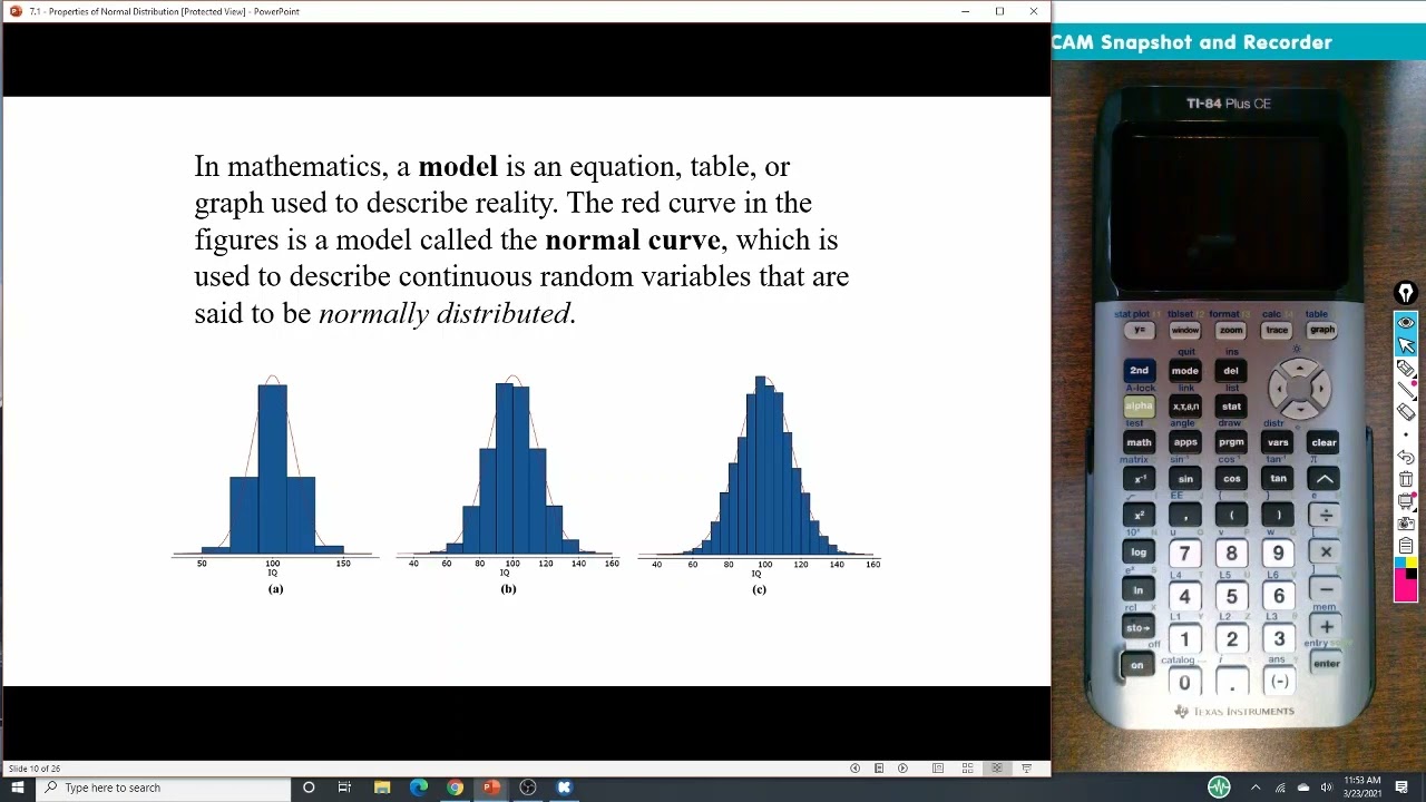 Elementary Statistical Methods - 7.1 Properties of Normal Distribution