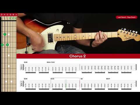 Last Resort Guitar Cover Papa Roach 🎸|Tabs + Chords|