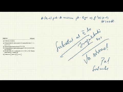 Test 4 subiectul 1, Mate - Info