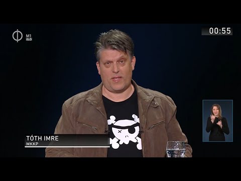 „Üdvözlöm az M1 állandó nézőit, mind a 18-at” – Bruti a köztévé EP-vitáján