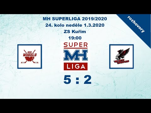 MH SUPERLIGA 24. kolo 2019/2020 Red Wheels vs Blackhawks 5:2 - rozhovory