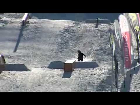 Nationals / FWT09 @ Suomu - KIDS Slope Style - RUN 2 -- 5th: Joonas Ylinampa