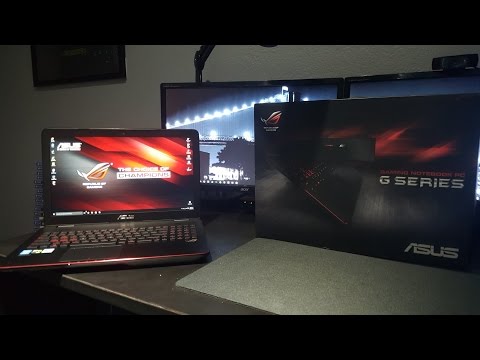 ASUS ROG GL551JW - DS71 Gaming Laptop Unboxing + Performance Test