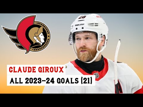 Claude Giroux (#28) All 21 Goals of the 2023-24 NHL Season