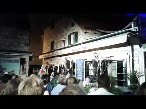 1. Izborna večer 51. FDK OMIŠ,  klapa Porat, Lumbarda ,