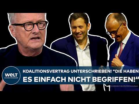 DEUTSCHLAND: Koalitionsvertrag unterschrieben! "Der größte Wählerbetrug, den es je gegeben hat!"