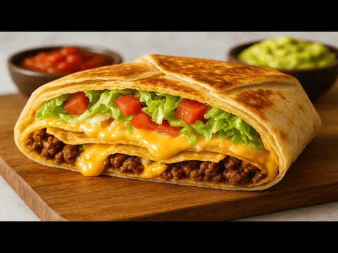 🌮 Homemade Crunchwrap Supreme Recipe