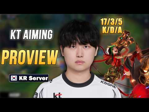 KT Aiming Adc Proview  | Jinx Ashe | Patch 26.05