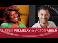 Justine Pelmelay en Victor Abeln op de borrel