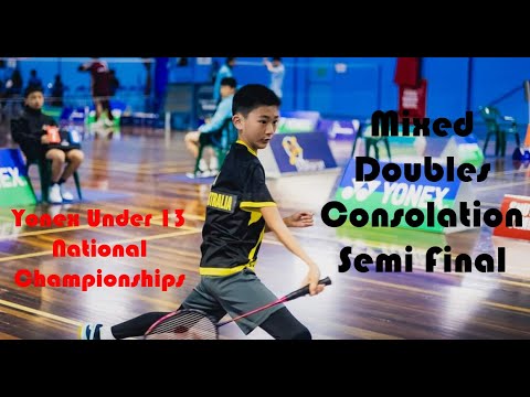 Yonex U13 National Individual Championship 2024 XD Consolation SF
