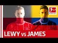 The Battle of the Bayern Superstars: James Rodriguez vs. Robert Lewandowski